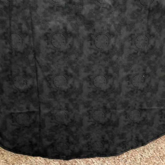 Robert Graham Mens Black Print Sutton Flip Cuff Button Down Shirt have S &M - Picture 10 of 12